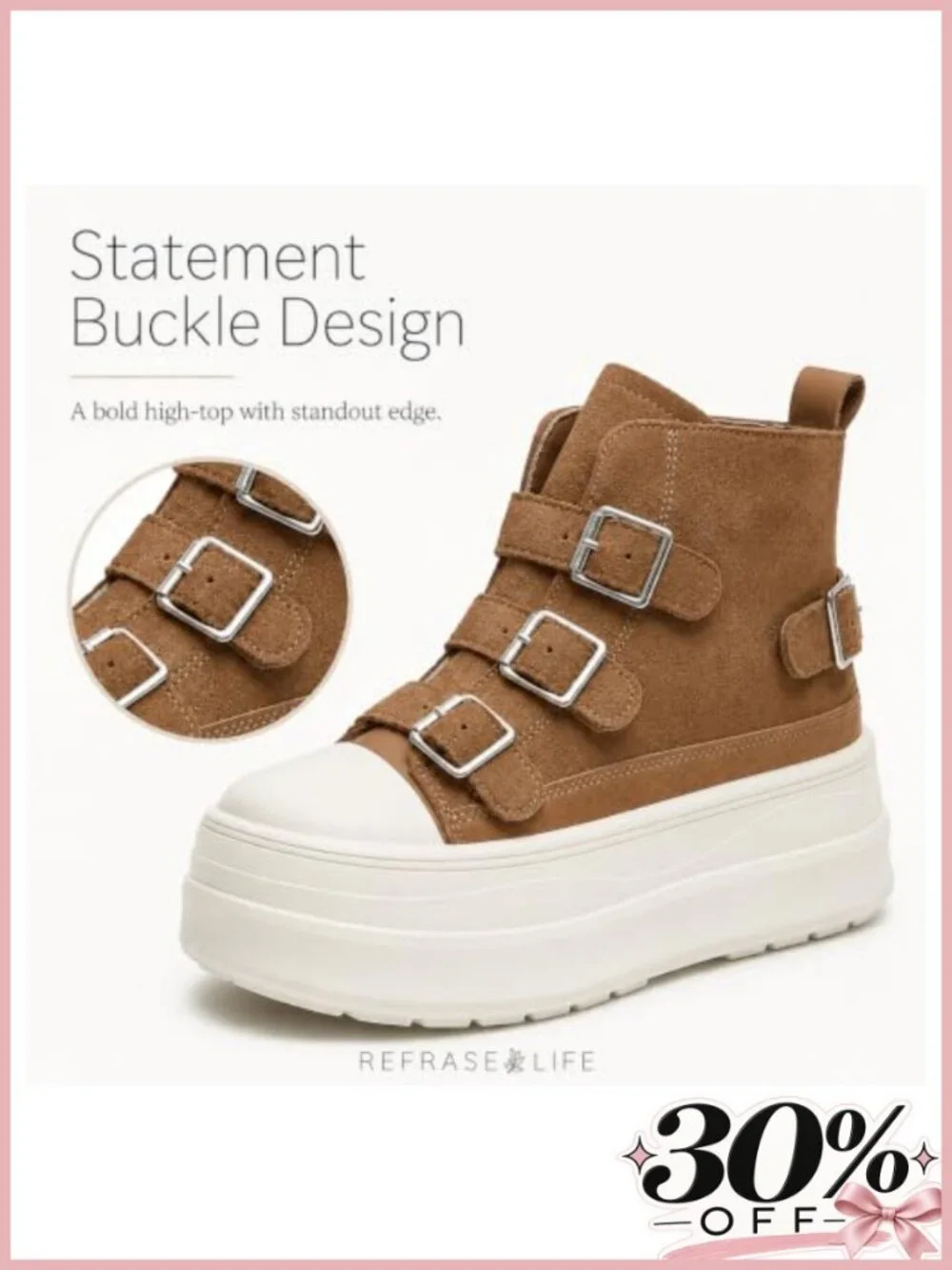 N/A women buckle